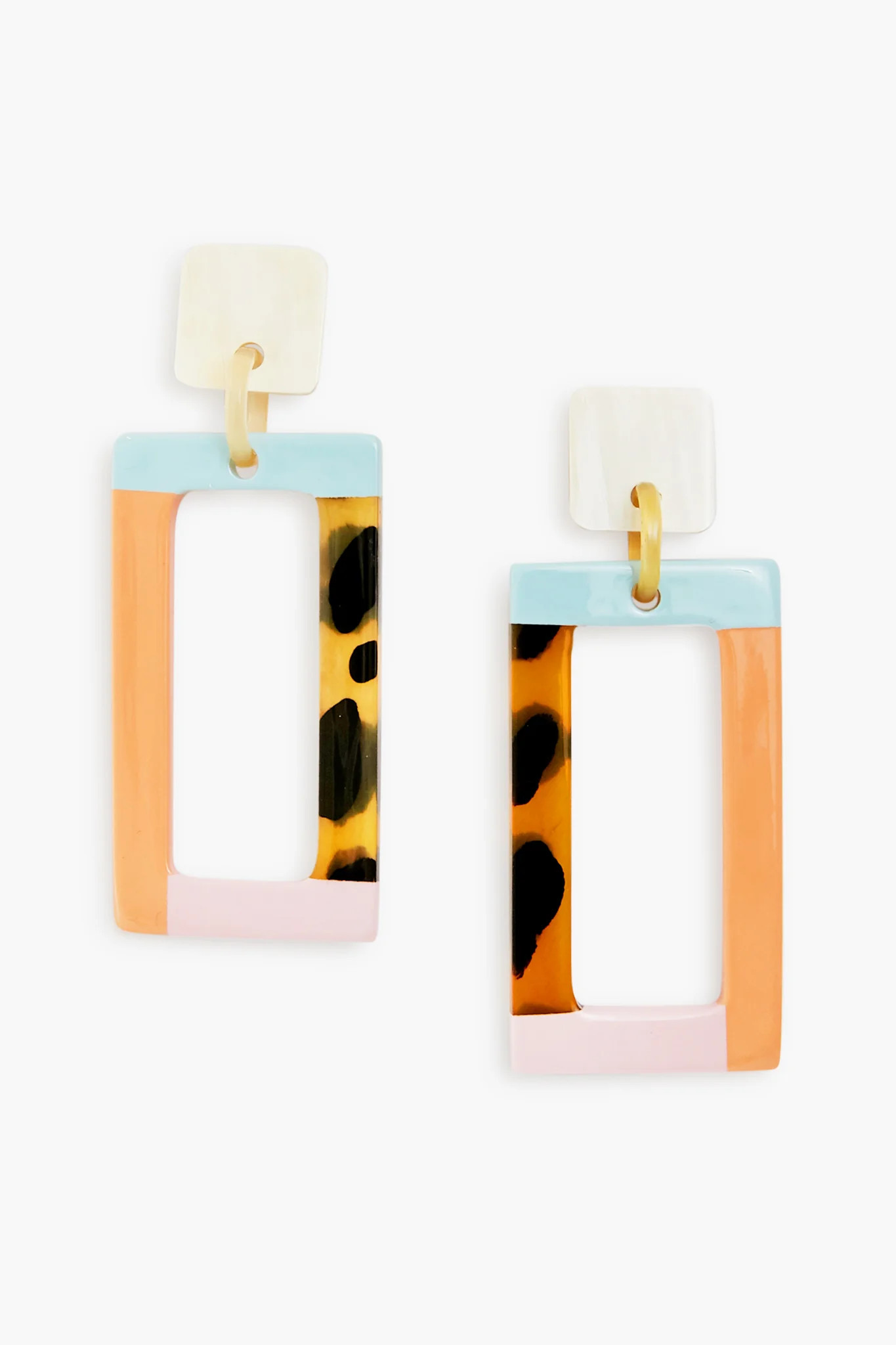 Neutral Color Block Earrings 
                Sunshine Tienda | Tuckernuck (US)