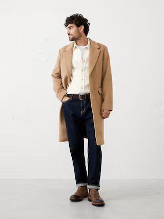 Wool Topcoat | Banana Republic Factory
