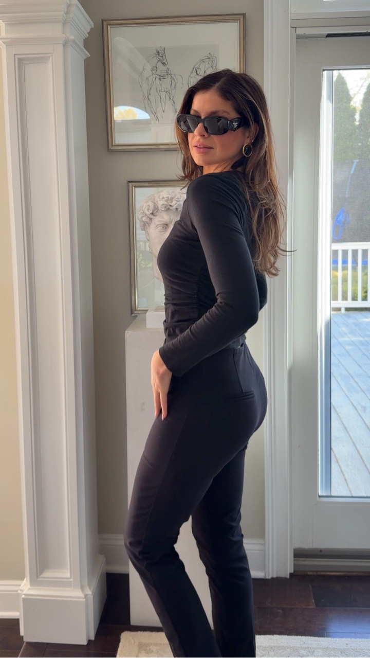 This Shapeware is life-changing. It has a slight butt pad to it to make you have a little bit more of a curve. I’m wearing a size medium. Prada, sunglasses, summer, spring.

#LTKWorkwear #LTKootd #LTKSaleAlert