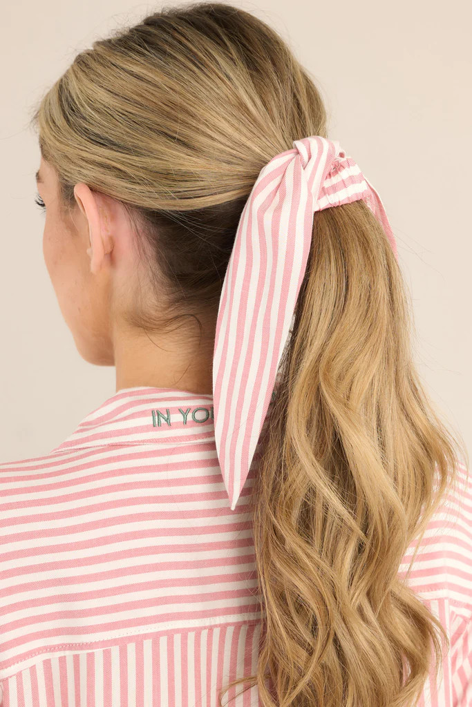 PJ Salvage Stripe Hype Pink PJ Headband | Red Dress