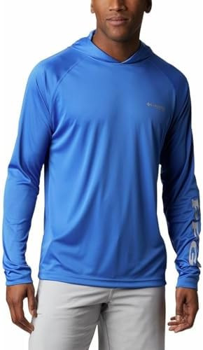 Columbia Men's Terminal Tackle Sun Hoodie, Moisture Wicking | Amazon (US)