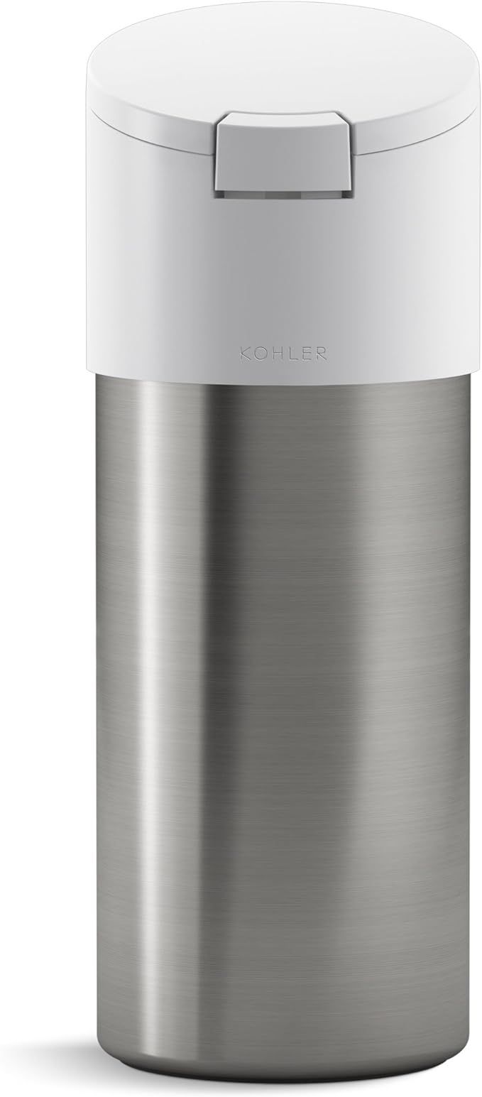 KOHLER Disinfecting Dispenser (Wipes not Included), Canister with Easy One Touch Lid, 4 x 4 x 10.... | Amazon (US)