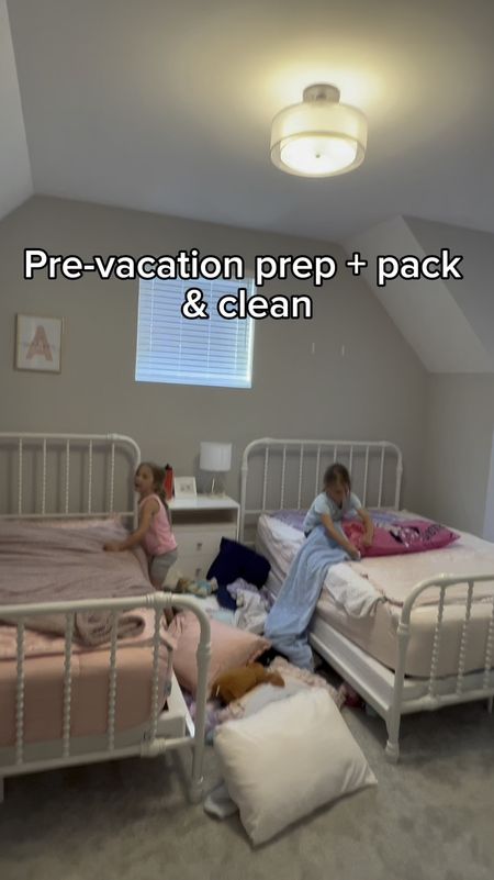 I REALLY don’t like coming home to a messy house after vacation so I always challenge myself to do a satisfying house reset amidst packing.

Honestly, I think my girls are even MORE excited to clean when they know vacation is just around the corner. 🥰 

#cleaningmotivation #packwithme #cleanwithme

#LTKSeasonal #LTKTravel #LTKVideo