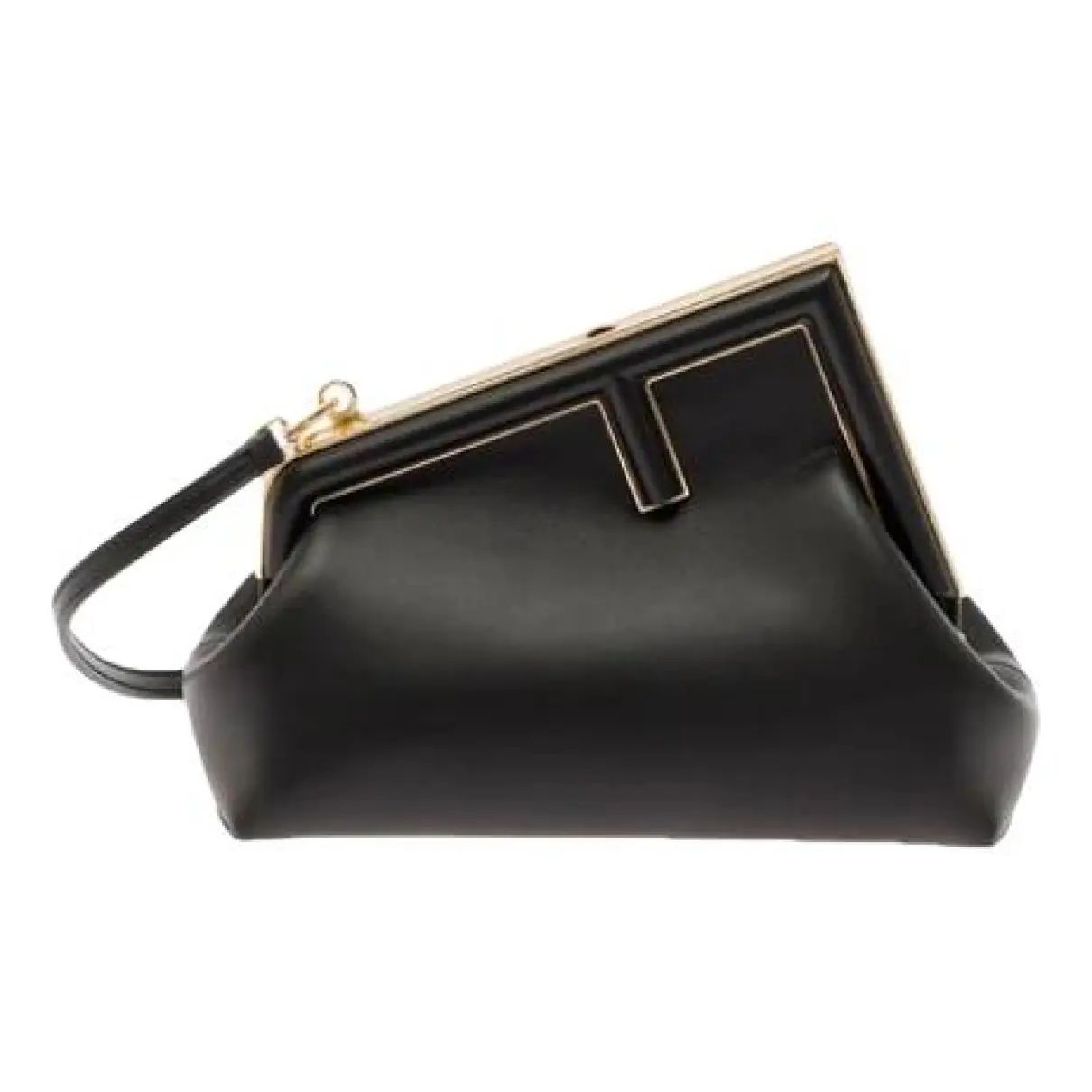 First leather bag Fendi Black in Leather - 41843543 | Vestiaire Collective (Global)