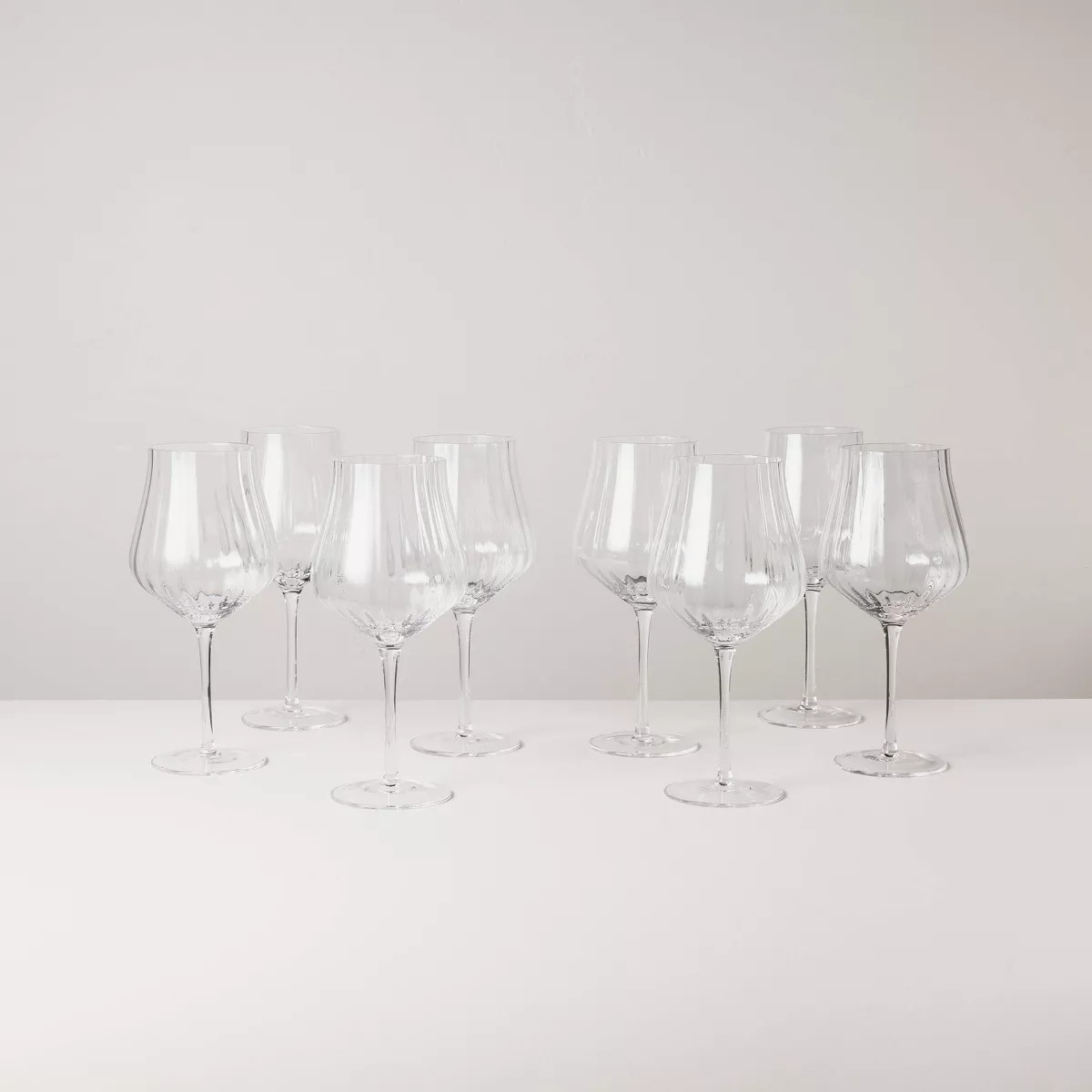Set of 8 20oz Wine Glasses - Hearth & Hand™ with Magnolia | Target