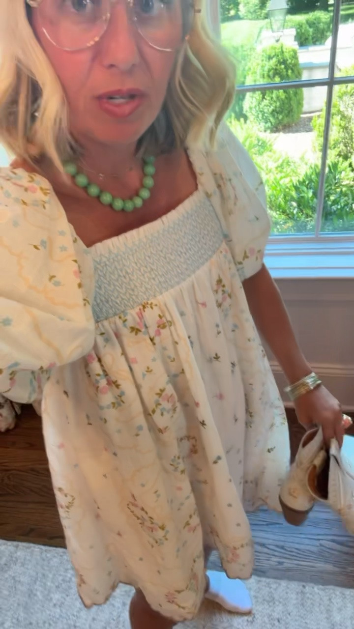 What in the world?!! Y’all this dress is amazing and not showy at all!! I’m in a small and 8 boots tts. 
So many favorite Julie Vos pieces on sale!!

#LTKdayinmylife #LTKstorytime #LTKOver40