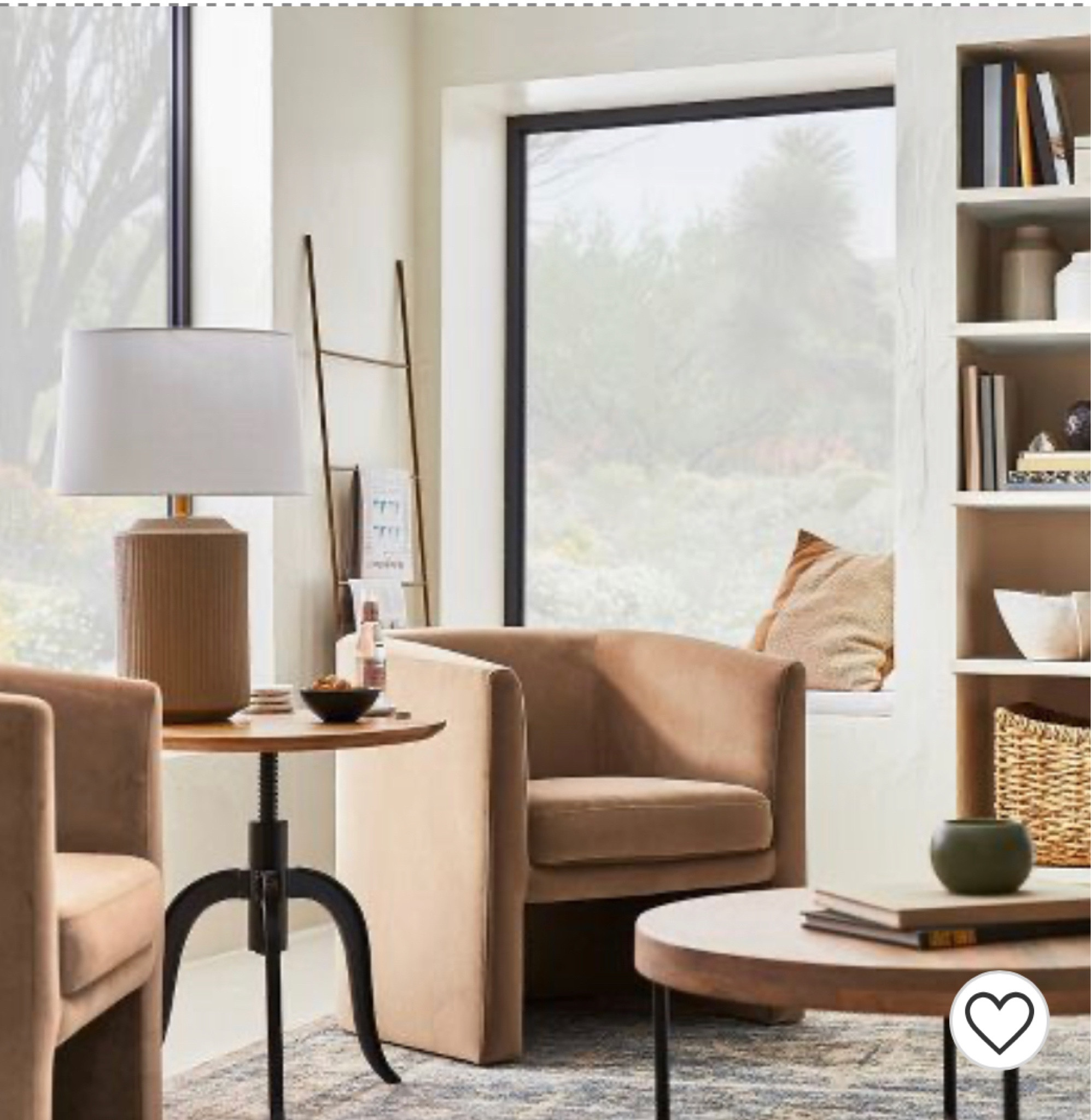 Favorite Velvet Accent Chair 🎯 
Available at Target.  Neutral Home decor that looks so much more expensive than it is!
#target #targethome #targetfinds

#LTKFind #LTKhome #LTKsalealert