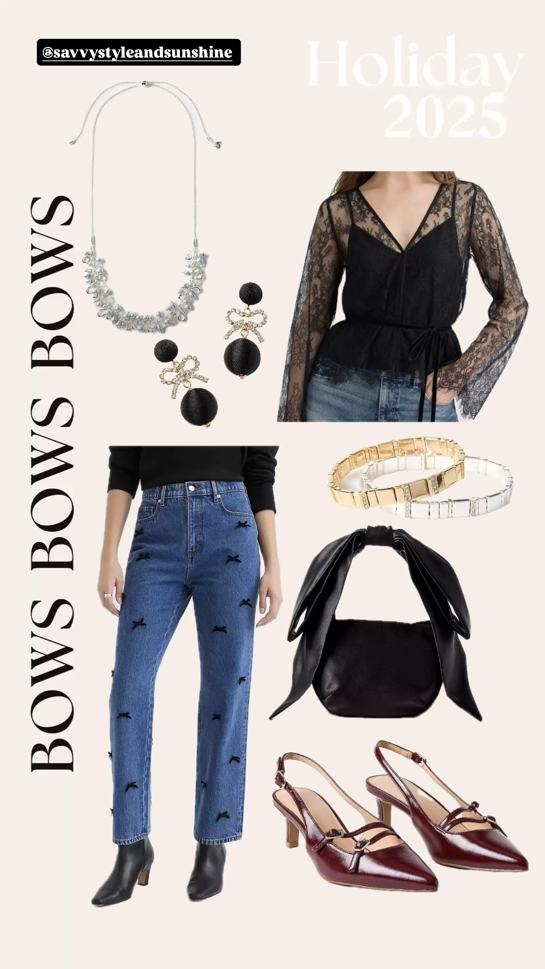 Holiday outfit! BOWS BOWS BOWS
Currently 40% off

#LTKSaleAlert #LTKOver40 #LTKHoliday