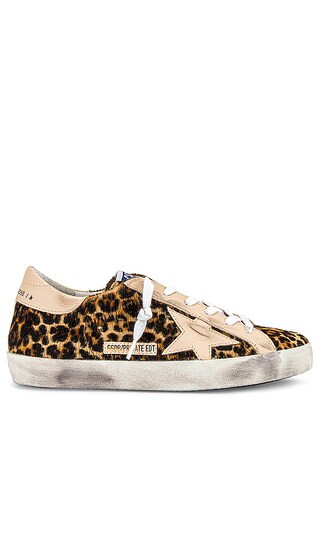 X REVOLVE Superstar Sneaker in Beige Brown, Leopard, & Beige | Revolve Clothing (Global)