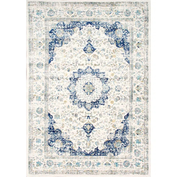 Hosking Oriental Blue Area Rug | Wayfair North America