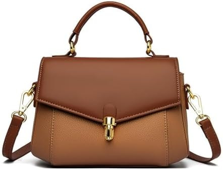 imeetu Genuine Leather Crossbody Bag for Women, Tote Bag Removable Shoulder Strap | Amazon (US)