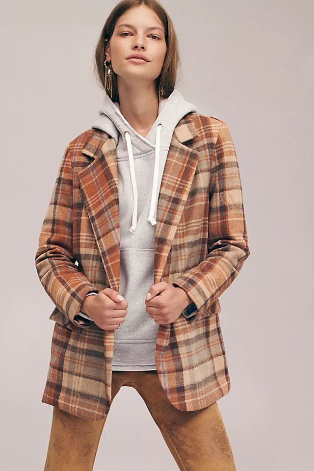 Mari Plaid Blazer | Free People (Global - UK&FR Excluded)