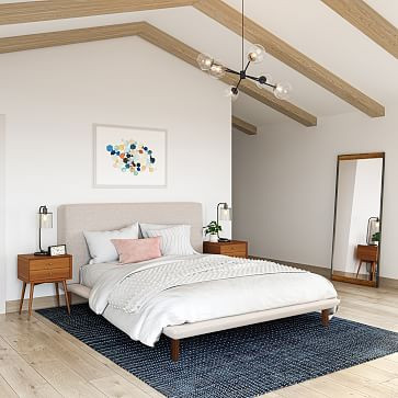 Haven Platform Bed - Wood Legs | West Elm (US)
