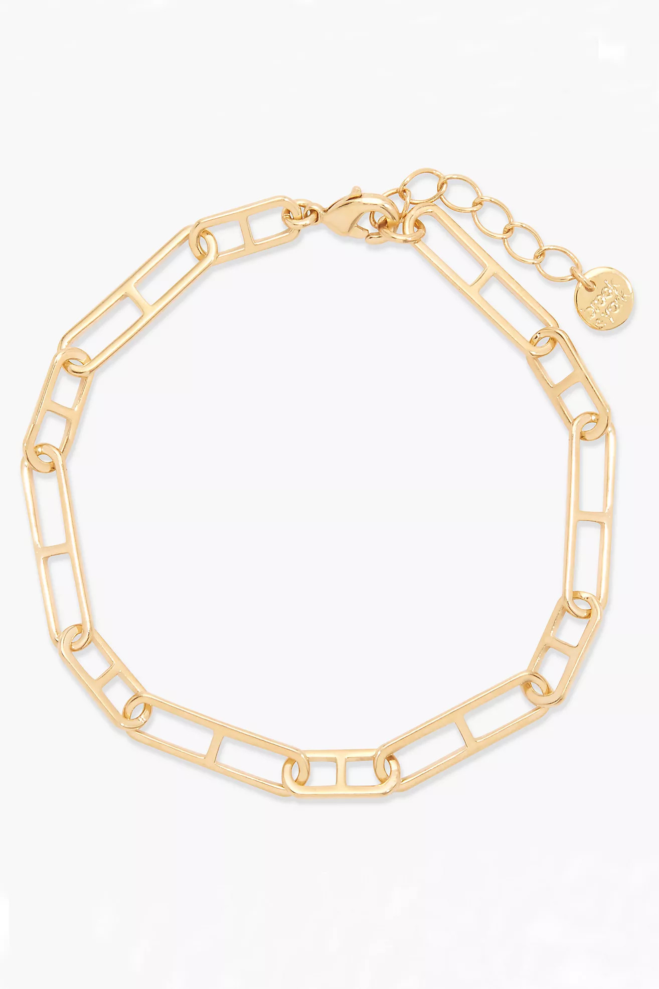 Brook & York Elongated Mariner Link Chain Bracelet | Anthropologie (US)