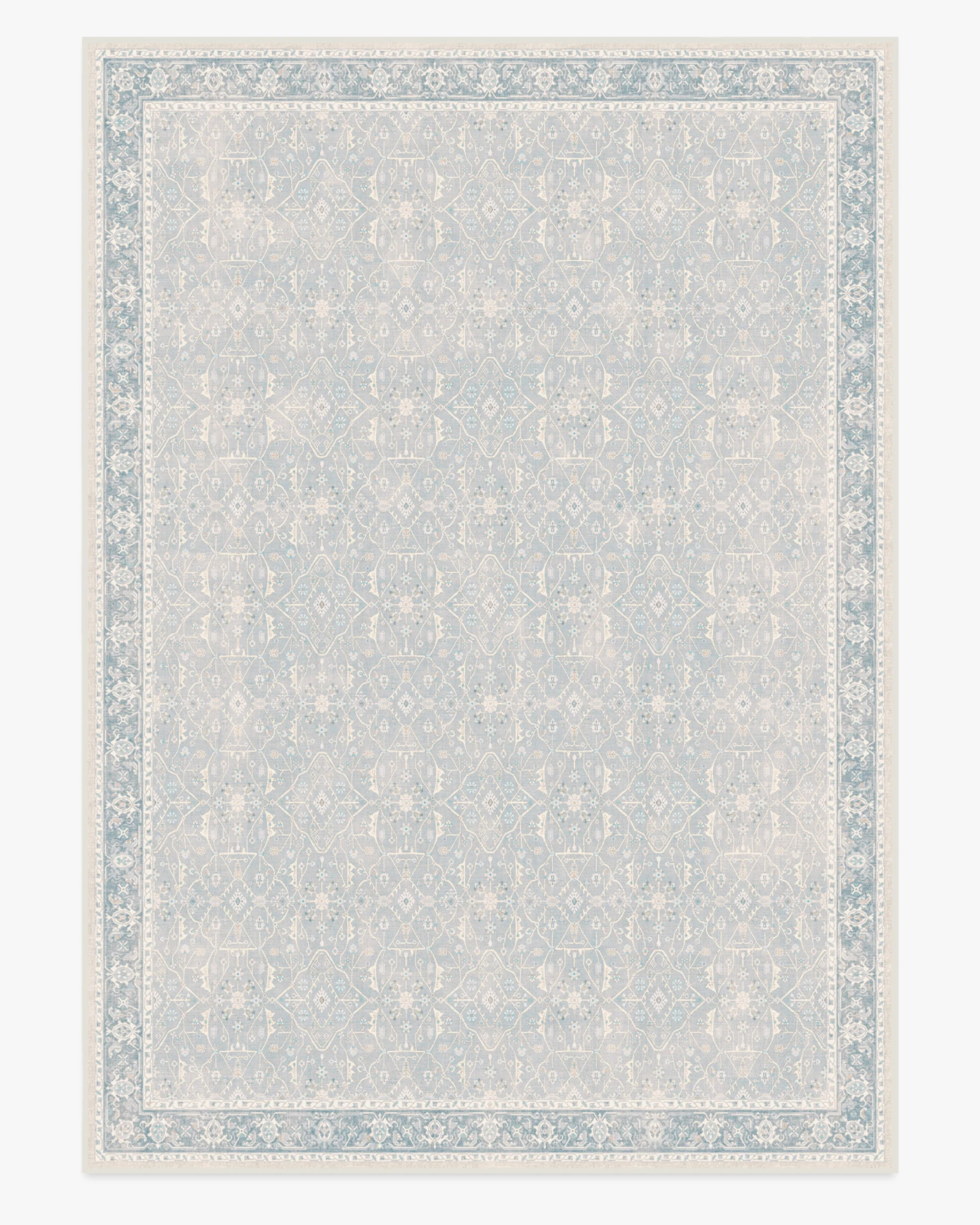 Celestine Soft Blue Flatwoven Rug | Ruggable