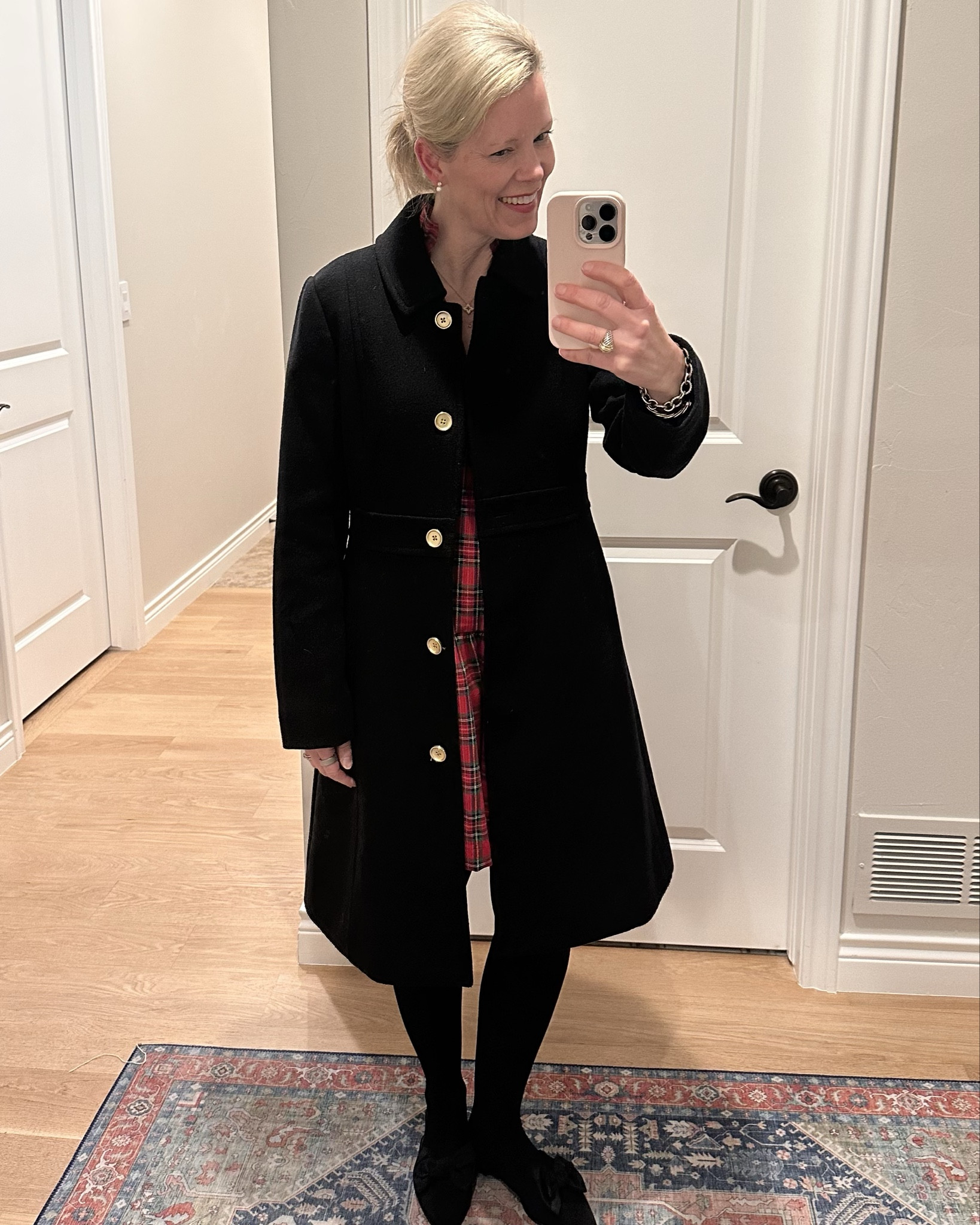 This lady coat would make a great Christmas gift. The quality and price are both amazing. I did go up to a size 6, so I could wear it with a sweater underneath. Love that it comes in other fun colors as well.

#LTKHoliday #LTKSaleAlert #LTKGiftGuide