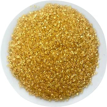 Sentovac Gold Sanding Sugar for Baking Edible Sparkling Sugar Sprinkles Coarse Sugar Crystals for... | Amazon (US)
