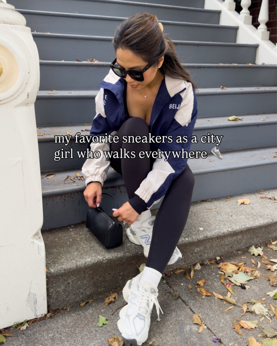 My favorite sneakers as a city girl who walks everywhere 👟 all super comfy, tried and true, and stylish! 

New balance 9060 - size down 1/2 size
New balance 530 - run a little big but I did my true size, these do stretch a little with wear
Hoka Clifton - these run a little big I size down 1/2 size and do wide or if wide isn’t available I do my true size 

Sneakers, new balance 9060, new balance 530, Hoka Clifton

#LTKActive #LTKootd