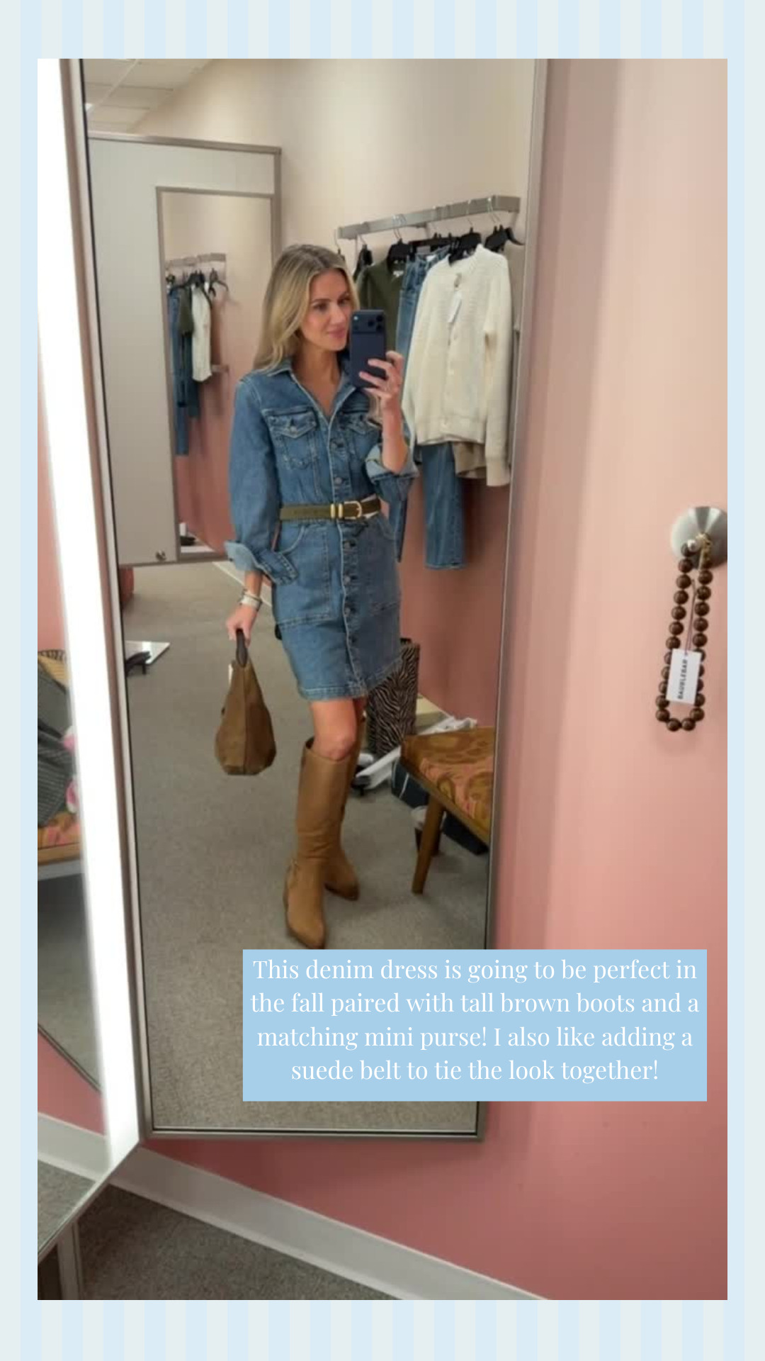 LOVE this 100% cotton denim dress! 

 #LTKgrwm #LTKootd #LTKmomlife