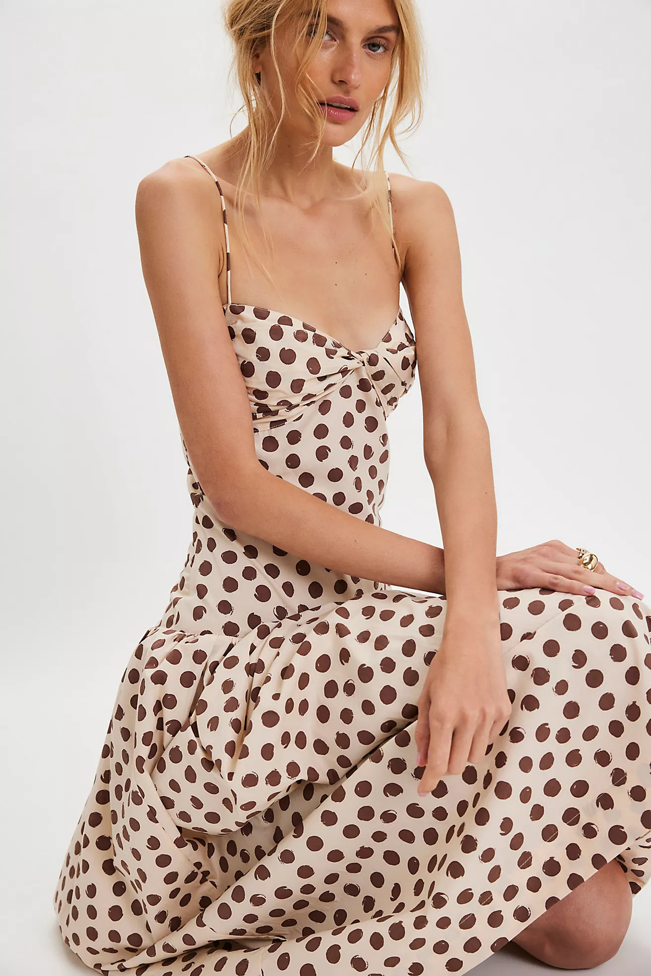 S/W/F Fitted Midi Dress | Free People (Global - UK&FR Excluded)