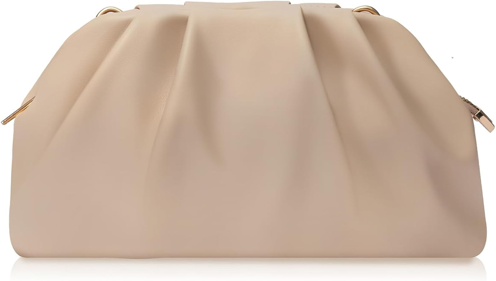 lovyoCoCo Clutch Purse for Women Soft Pleated PU Wedding Clutch, Elegant Evening Bag for Galas, P... | Amazon (US)
