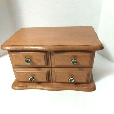 Price Import Wooden Jewelry Box - Vintage | eBay US