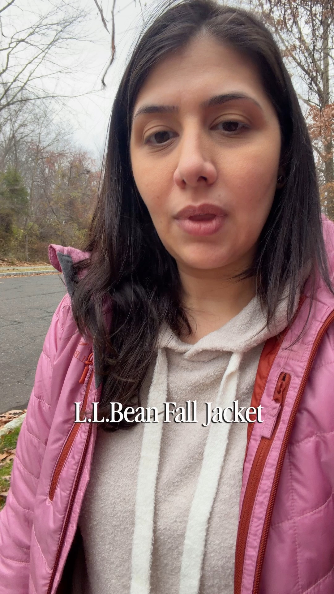 This video is from last Fall and I can confirm it’s still awesome! I was only 2 month postpartum at this point. This jacket fit great unzipped.