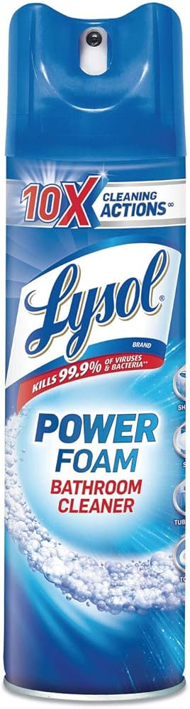 Lysol Foaming Bathroom Cleaner, Island Breeze - 24 oz | Amazon (US)