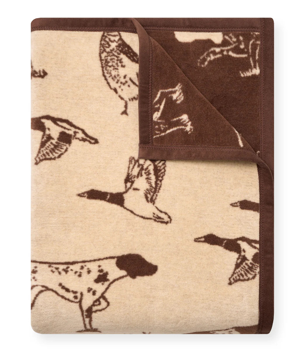Bird Dog Throw Blanket | ChappyWrap | ChappyWrap