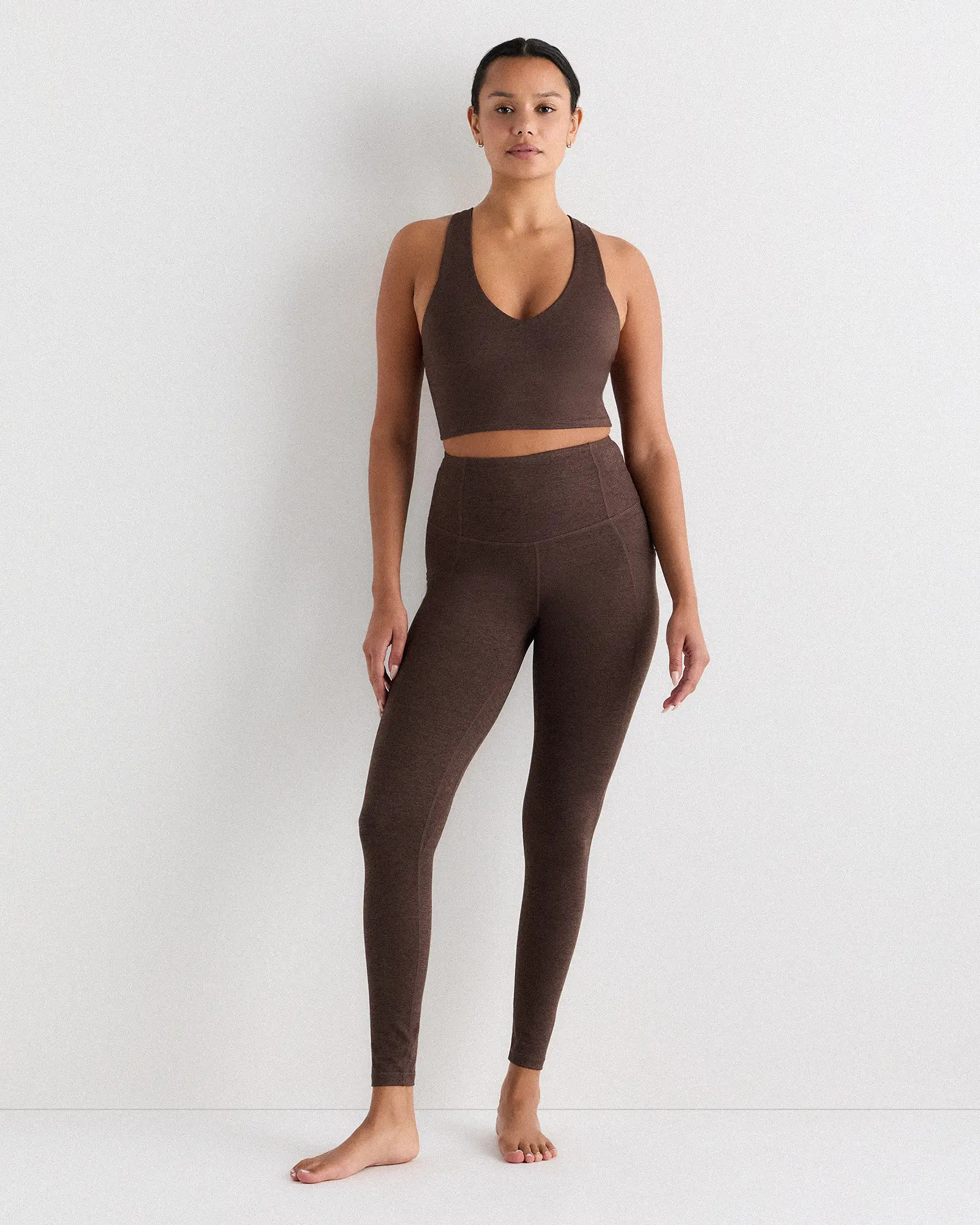 Ultra-Soft V-Neck Cropped Tank | Quince