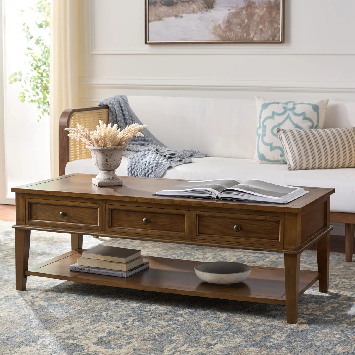 Samira Coffee Table with Storage | Wayfair North America