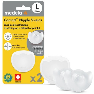 Medela Contact Nipple Shields with Carrying Case - 24mm | Target