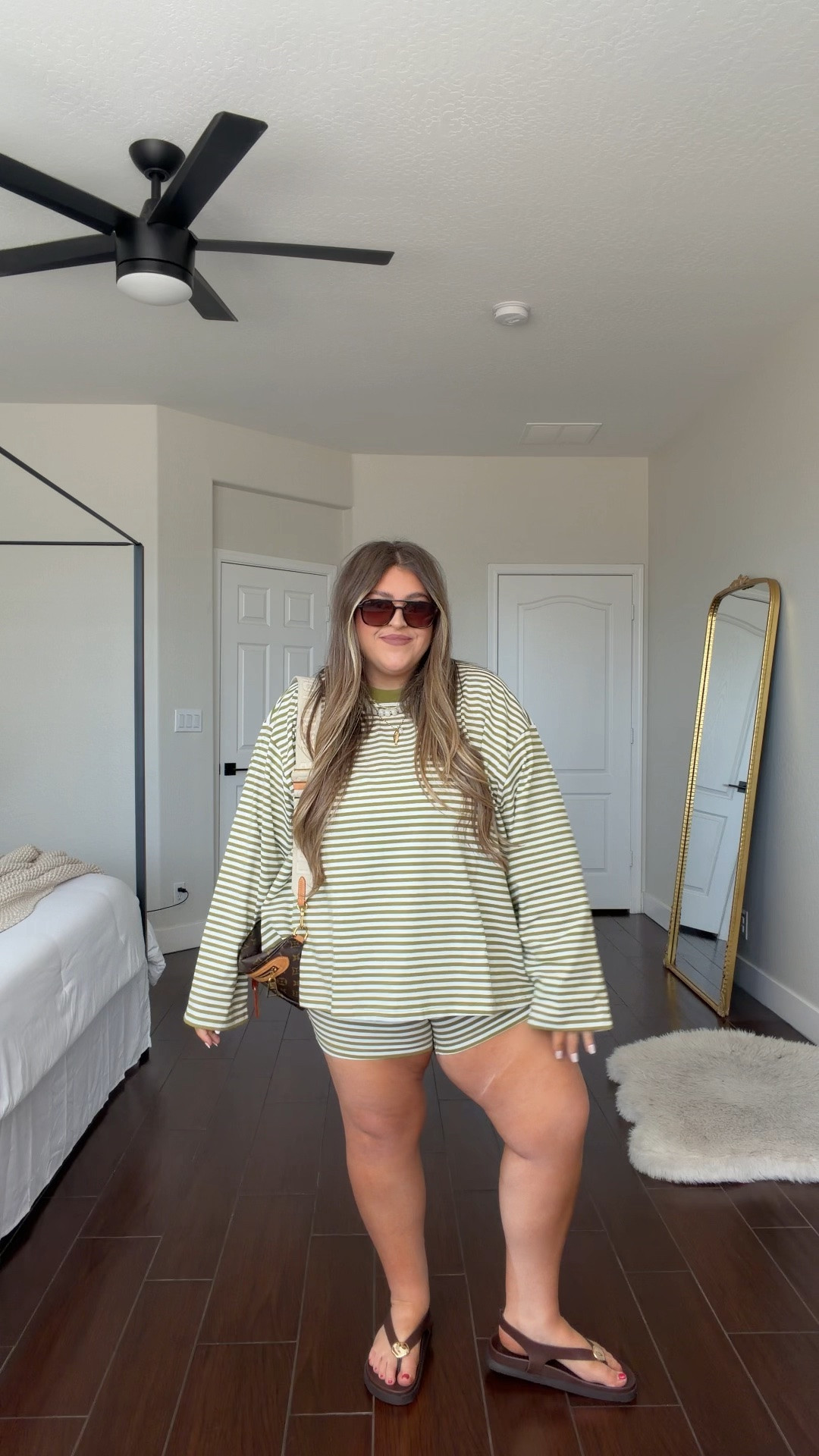wearing the 3x in top & xxl in bottoms!! 

midsize ootd
mom outfits
matching set
fall outfit

#LTKMidsize #LTKootd