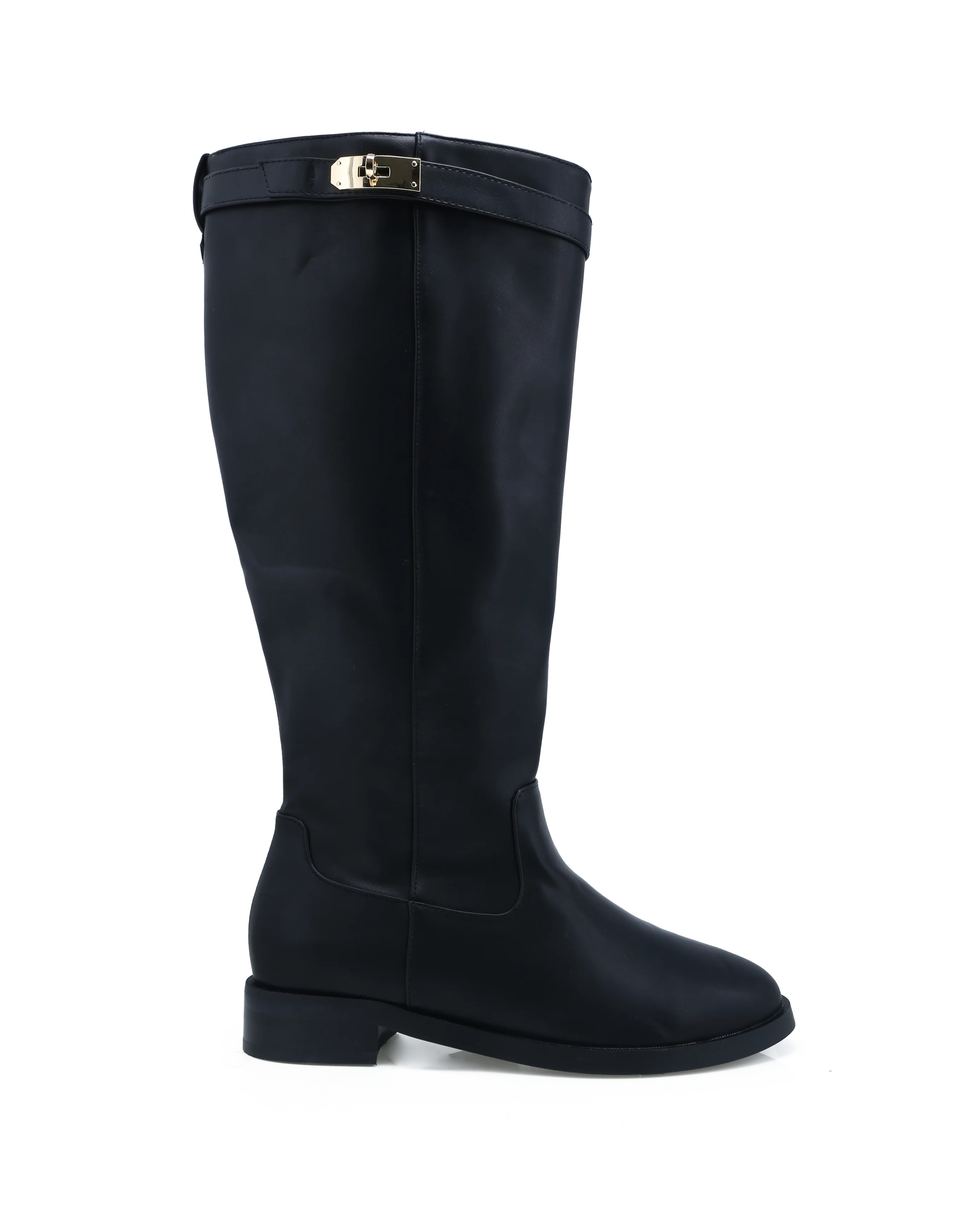 NOEMI EXTENDED CURVE - BLACK-Boots-BILLINI USA | Billini US