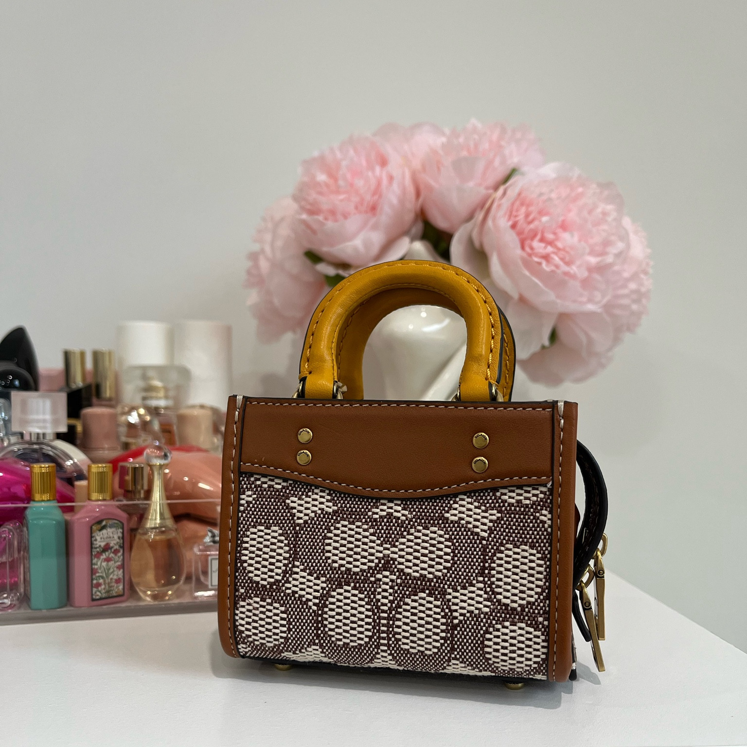 the cutest mini bag in my closest, from Coach ✨
