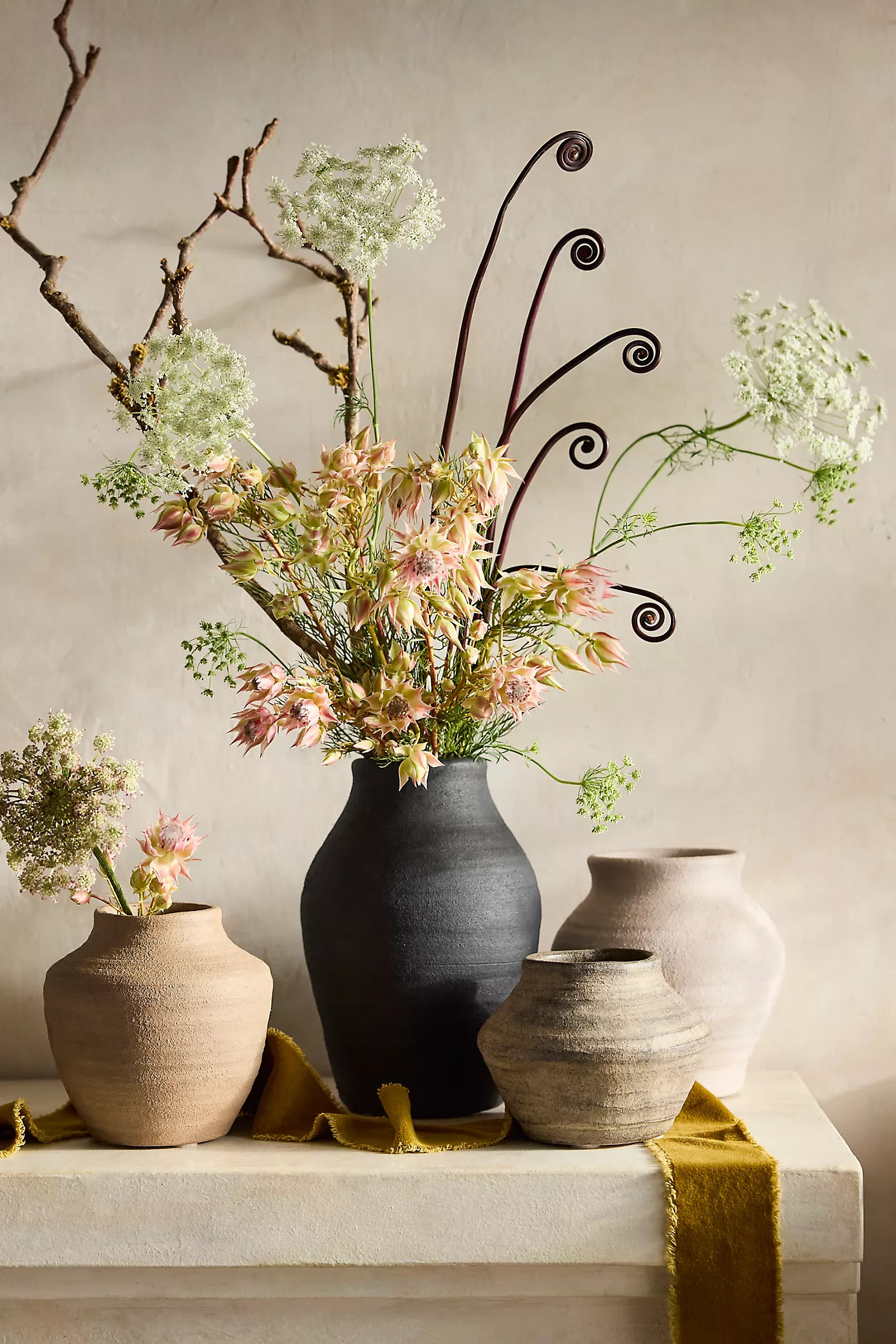 Raven Terracotta Vase | Anthropologie (US)