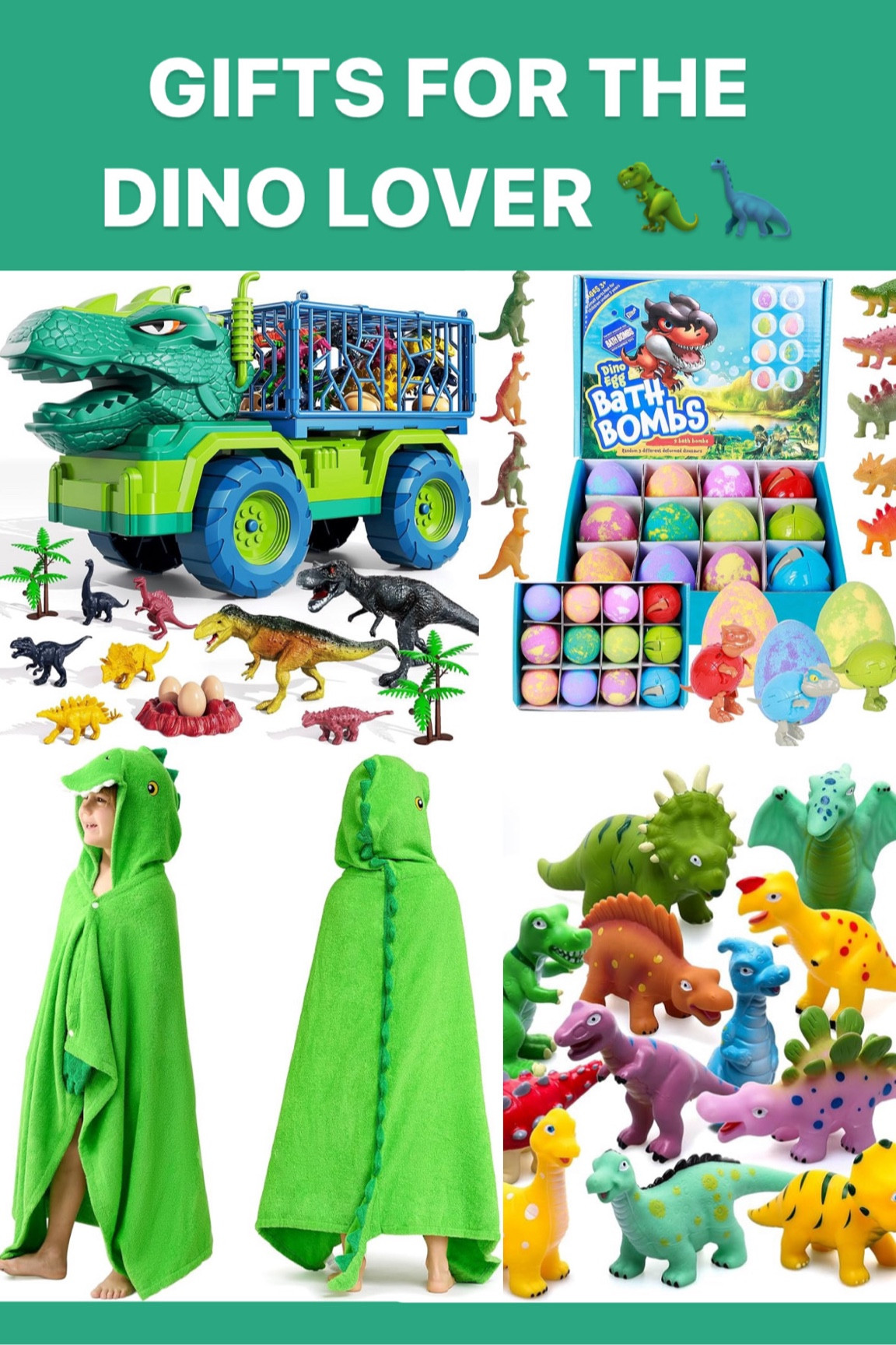Linking up some toys and items that my toddler obsessed son has and loves!! 

This hooded bath towel is awesome and big enough for a bigger toddler. Also love these mold free bath toys! The Dino bath bombs were a HIT and helped us survive his bath hating phase!!

The Dino vehicle was his big “Santa gift” in 2023 and he loves it to this day!!! 

Toddler boys / boy gifts / Dino toys / vehicles / bath toys / affordable Amazon 

#LTKGiftGuide #LTKSeasonal #LTKHoliday