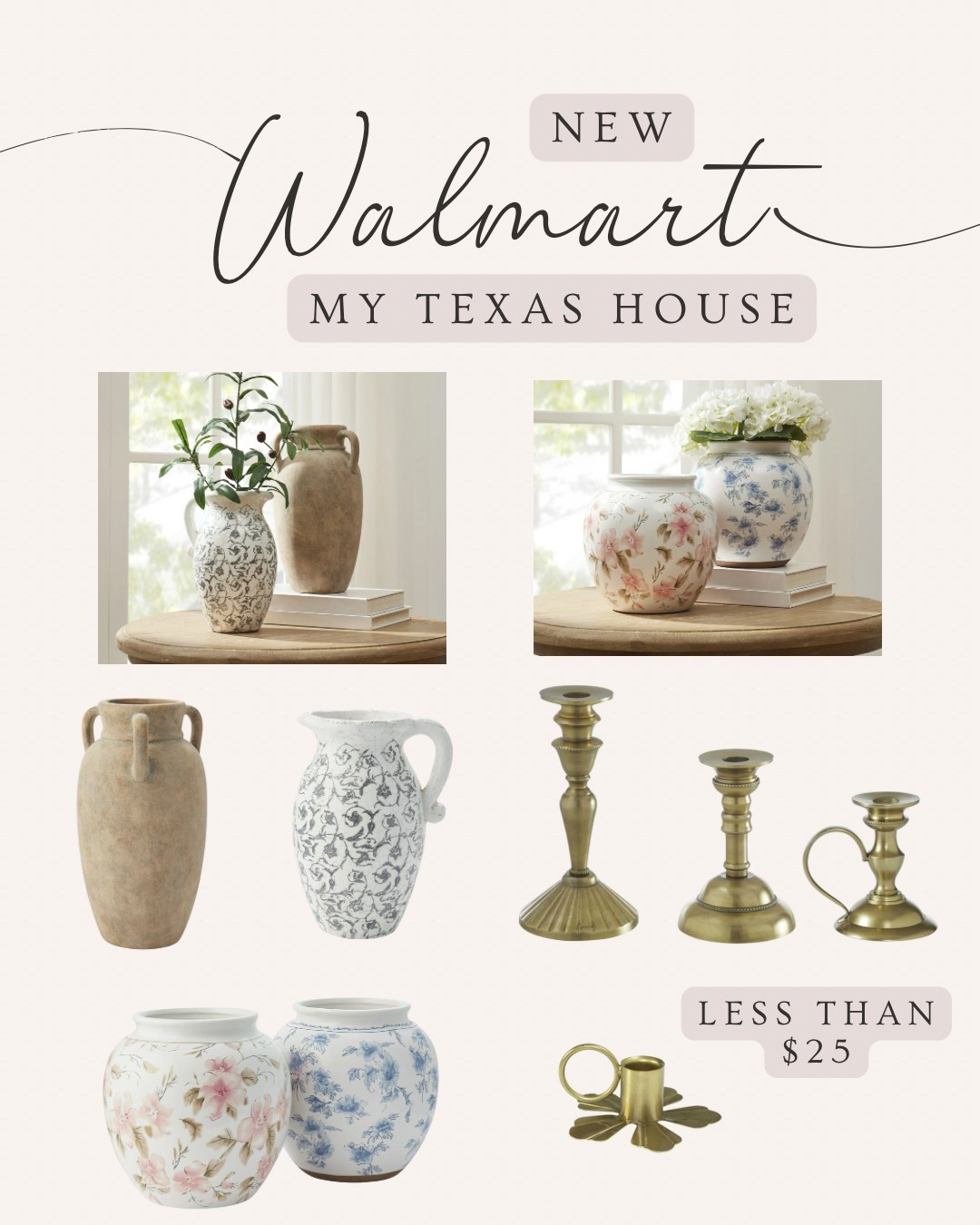 My Texas House new release! Love the vintage vibes! 

#LTKSeasonal #LTKHome #LTKFindsUnder50