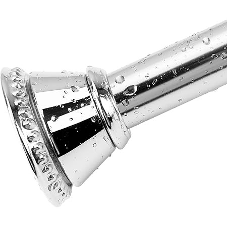 Artiwell L Shaped Shower Curtain Rod, Bathroom Bathtub Corner Shower Curtain Rod with Ceiling Sup... | Amazon (US)