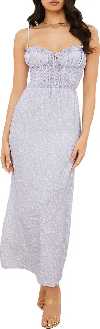 Janelle Floral Smocked Maxi Dress | Nordstrom