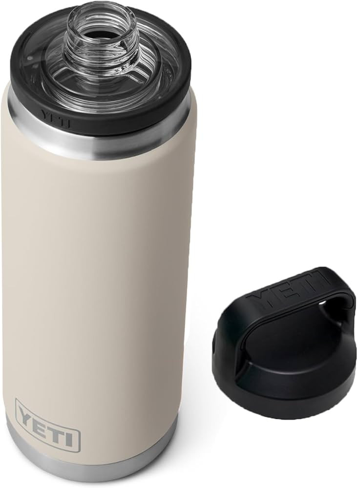 YETI Rambler 26 oz Bottle, Vacuum Insulated, Leakproof, Stainless Steel with Chug Cap | Amazon (US)