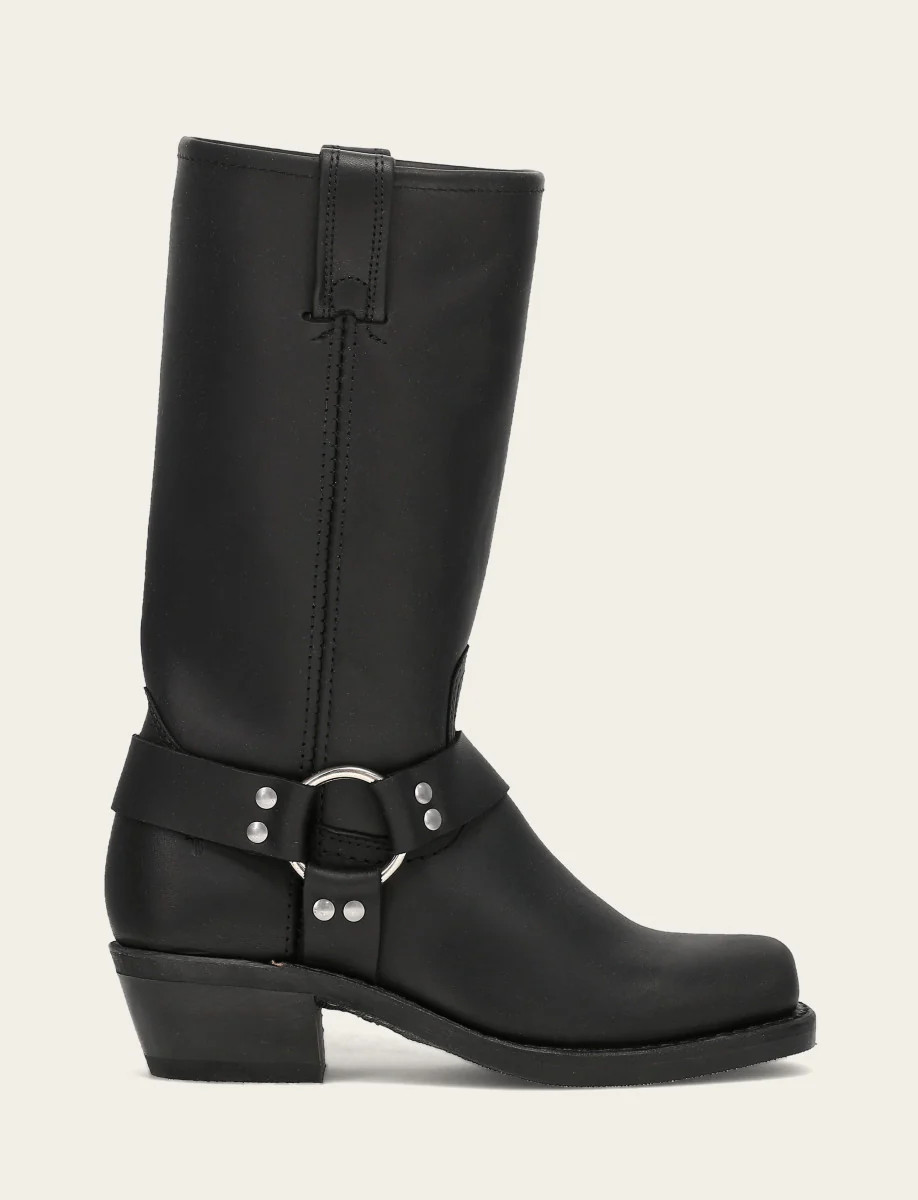 Women’s Black Harness 12R Boots | The Frye Company | FRYE