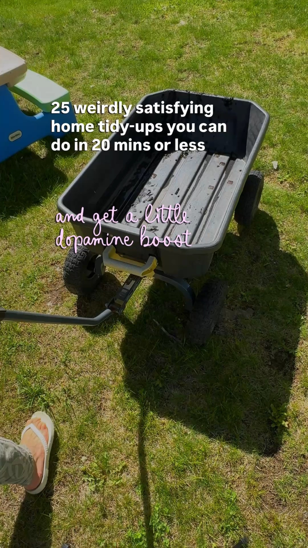 Yes you can lift and move 50 pound bags of sand or dirt or whatever your garden has in store for you so much easier with this cart

#LTKdayinmylife #LTKmomlife #LTKHome