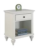 Bermuda White Night Stand by Home Styles | Amazon (US)