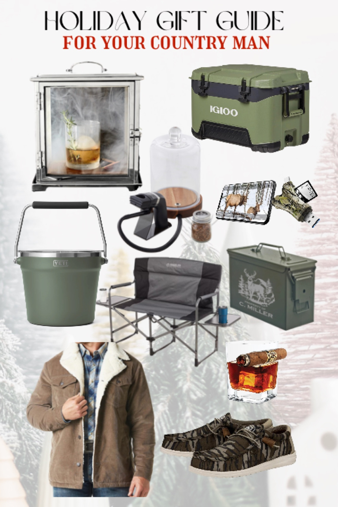 Gift guide for the outdoorsy men! #giftguideforhim #giftguide #christmasgiftguideforhim 

#LTKGiftGuide #LTKHoliday #LTKmens
