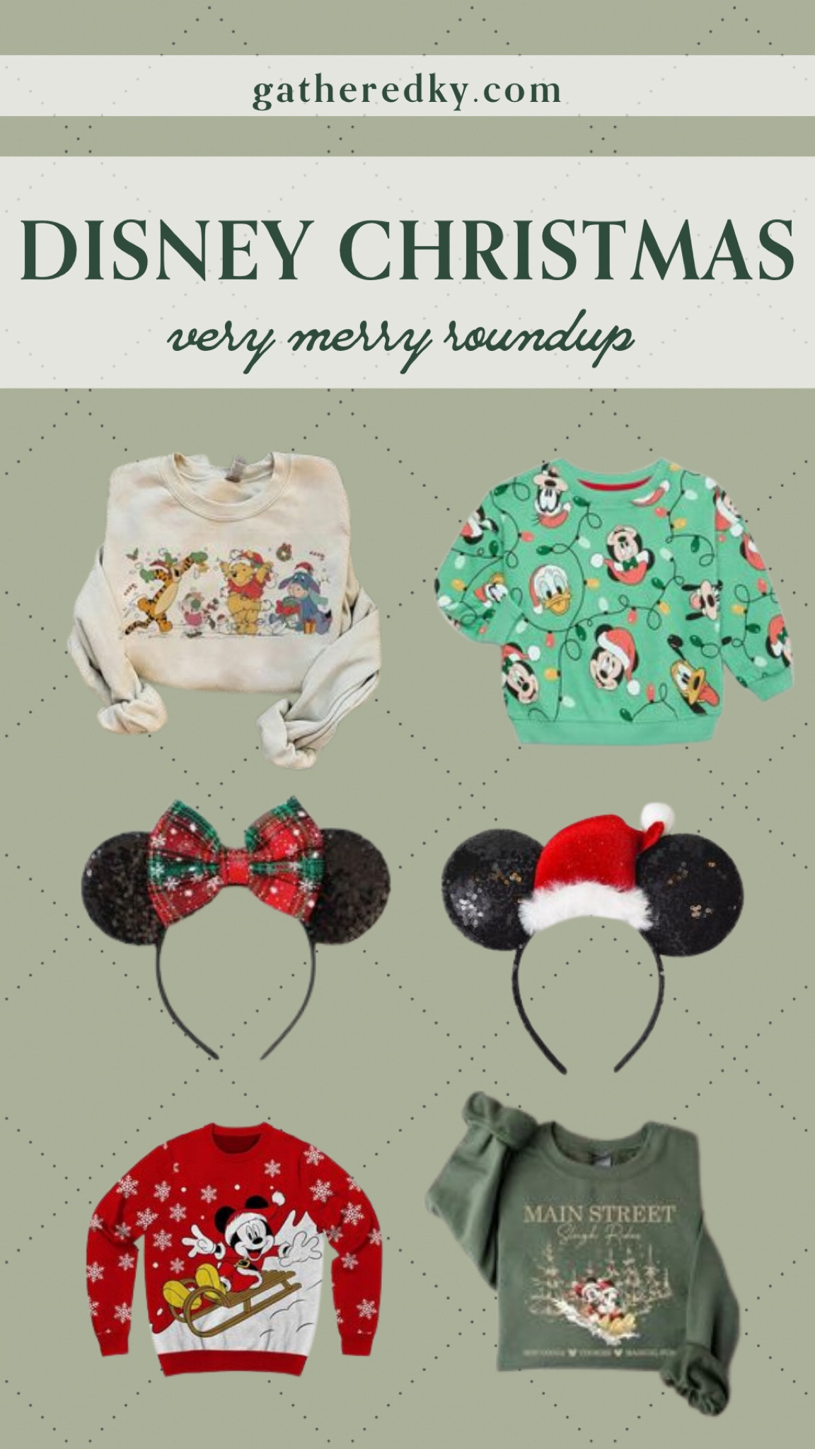 Disney Christmas: A Very Merry Roundup 

#LTKKids #LTKHoliday #LTKStyleTip