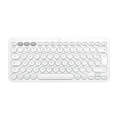 Logitech K380 Multi Device Bluetooth Scissor Keyboard - Off white | Target