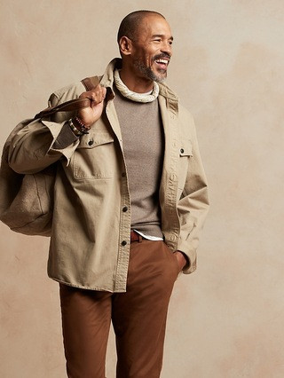 Italian Merino Crew-Neck Sweater | Banana Republic (US)