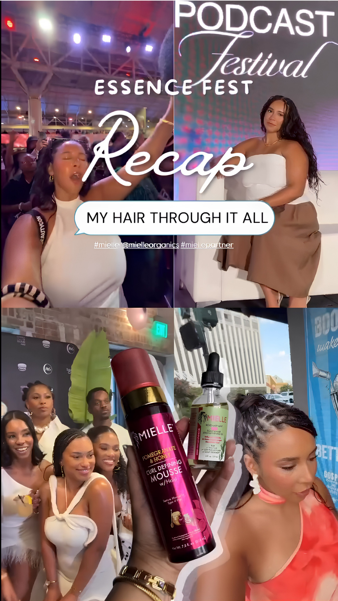 Essence Fest owed me nothing ✨ Between the NOLA humidity, nonstop events, and all the memories made… @mielleorganics kept my hair ready through it all 💚
#LTKhairessentials  

 #LTKgrwm #LTKootd #LTKBeauty