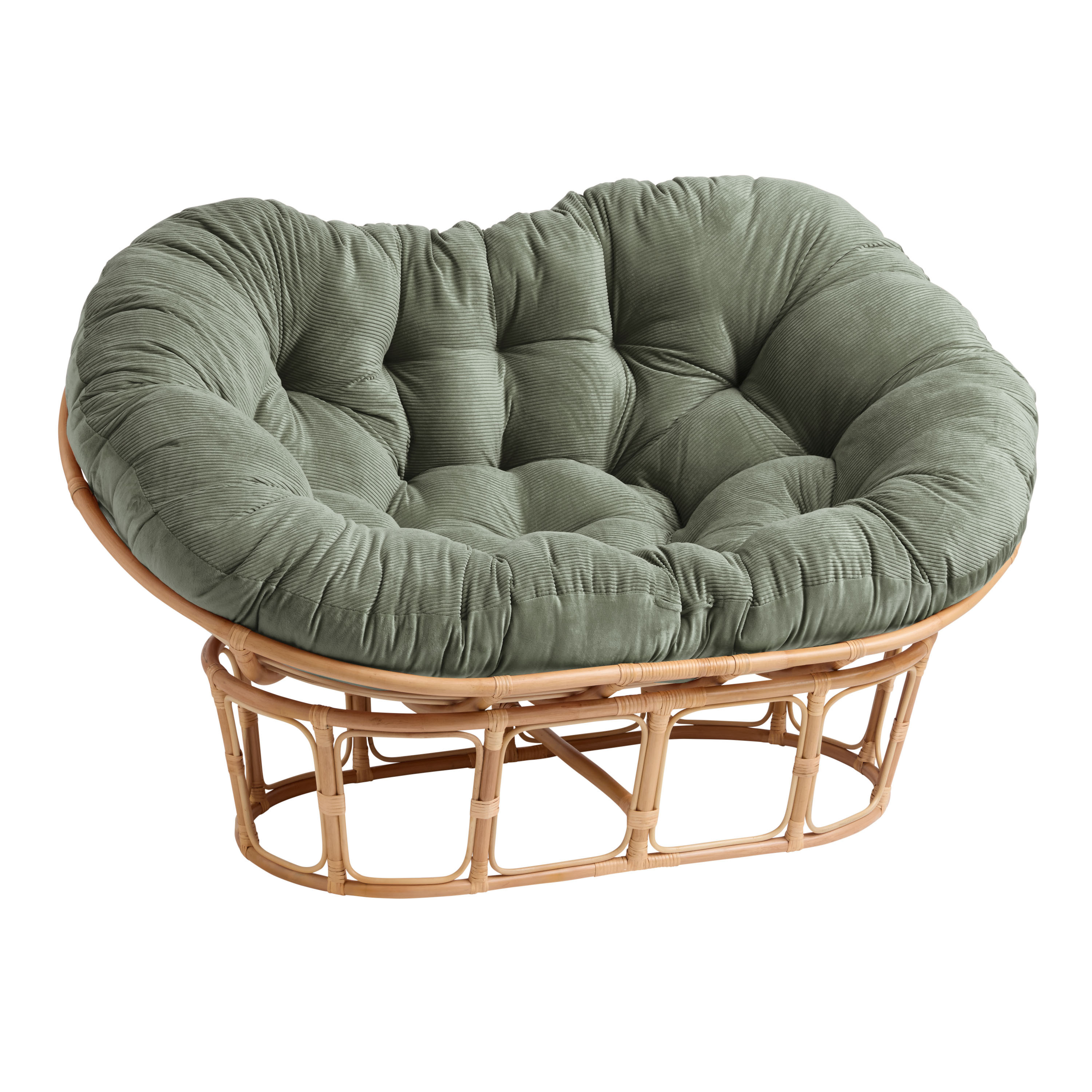 Corduroy Double Papasan Chair Cushion | World Market